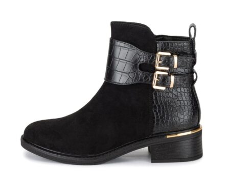 Χαμηλά Ankle Boots Μαύρο - Bngshoes.gr