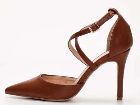 Γόβες Μυτερές με Χιαστί Λουράκια| Νέες Αφίξεις | Παπούτσια | Bngshoes.Gr