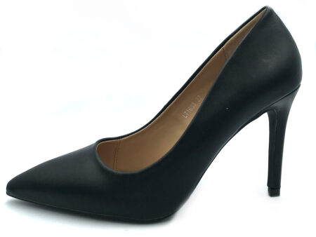 Γόβες Μυτερές Μαύρο Χρώμα| Νέες Αφίξεις | Παπούτσια | Bngshoes.