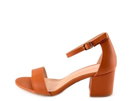 Πέδιλα με Μπαρέτα Καφέ