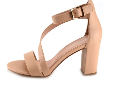 Πέδιλα με Μπαρέτα και Λουράκια Μπεζ