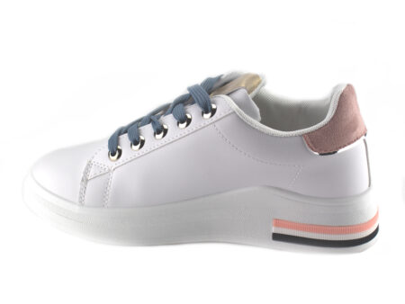 Sneakers με συνδυασμό χρωμάτων ροζ