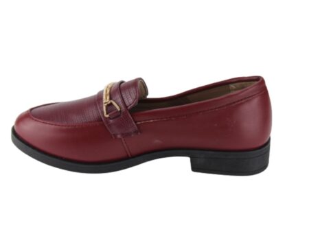 Μοκασίνη σε μπορντό χρώμα