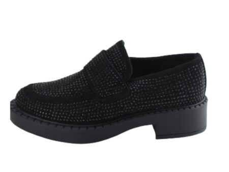 Loafers με Strass σε χρώμα Μαύρο
