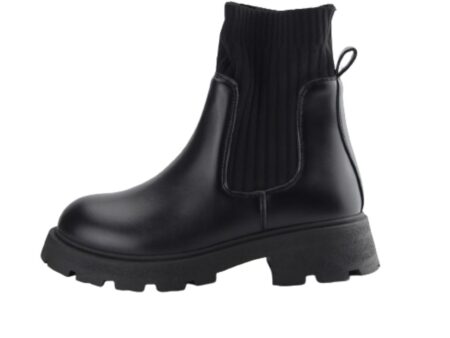 Μποτάκι κάλτσα σε χρώμα Μαύρο