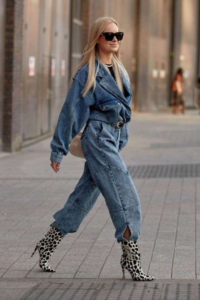 jumpsuit with boots