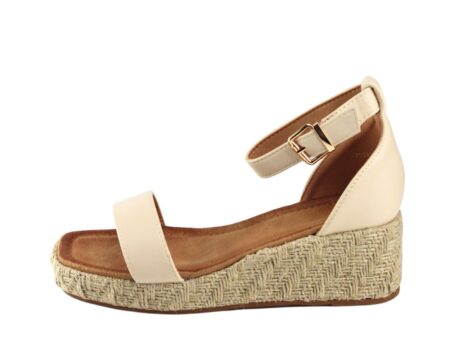 Πλατφόρμα Εσπαντρίγια με μπαρέτα και λουράκι