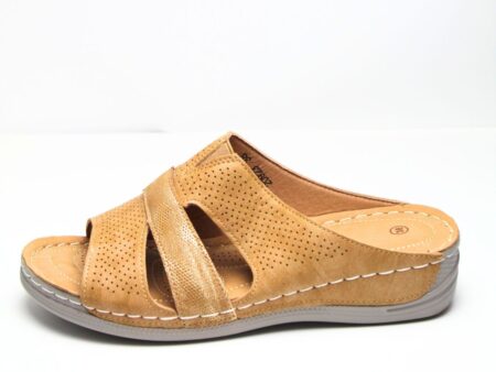 Ανατομική παντόφλα camel