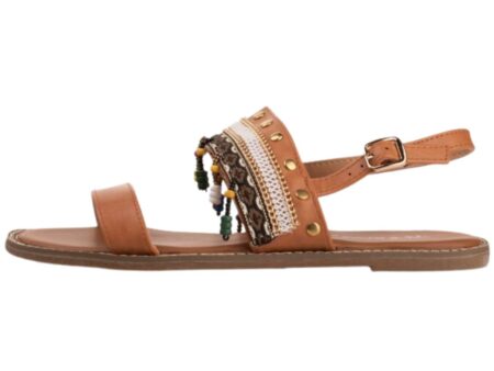 Πέδιλα Φλατ Boho Στυλ Με Μαλακό Πάτο