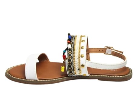 Πέδιλα Φλατ Boho Στυλ Με Μαλακό Πάτο