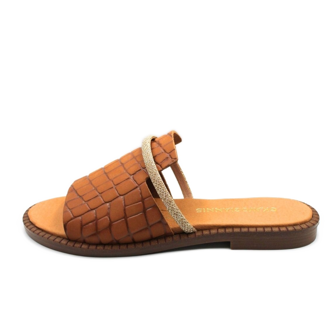 Δερμάτινα Σανδάλια ταμπά