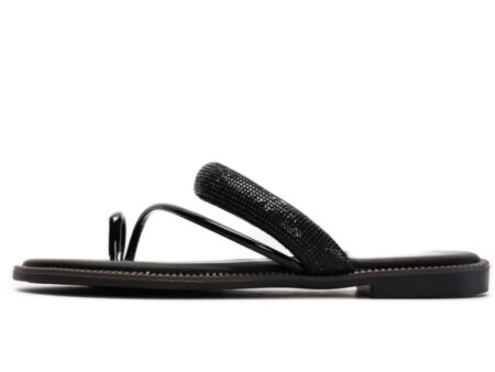 Flat Σανδάλια με Λουριά & Strass