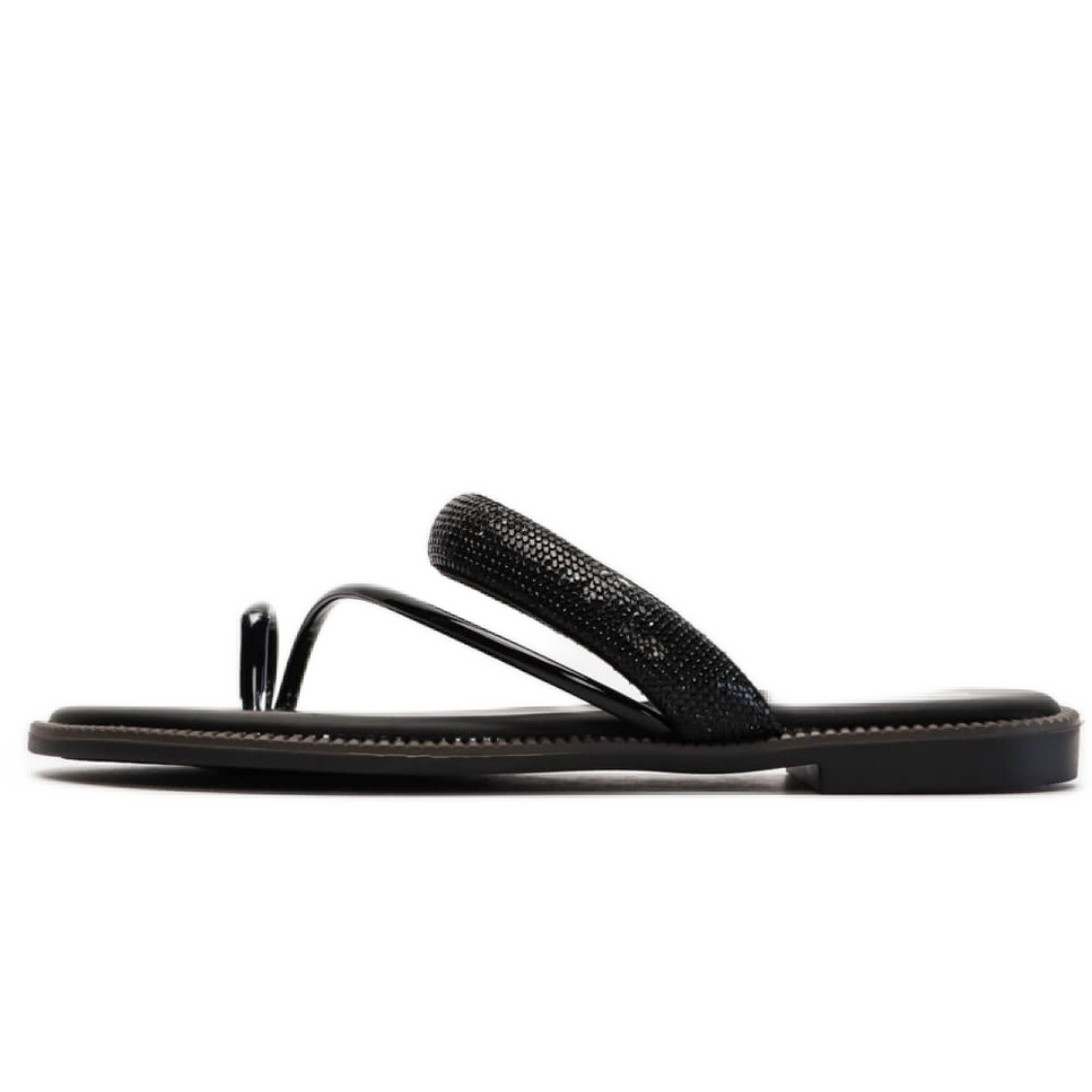 Flat Σανδάλια με Λουριά & Strass