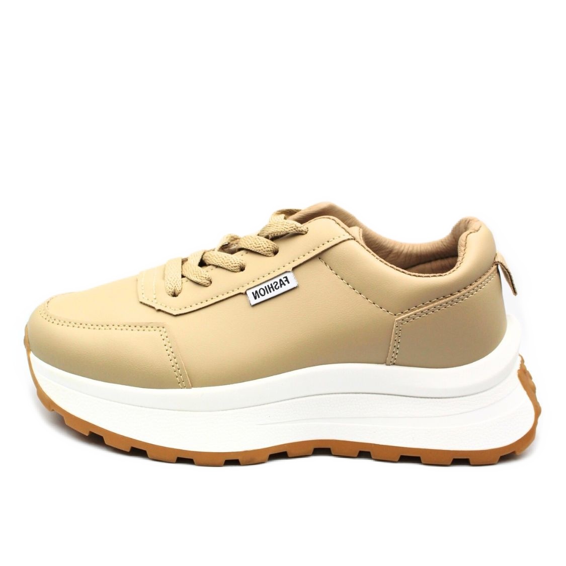 Sneakers Casual με Λευκή Σόλα