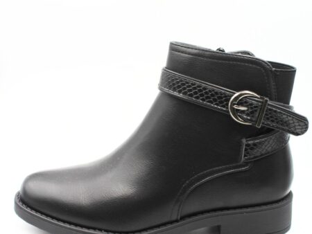 Μποτάκια Αστραγάλου με Λουράκι Croco