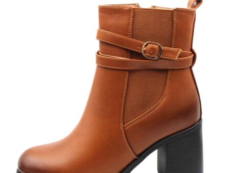 Μποτάκι δερματίνη ψηλό