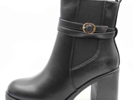 Μποτάκι δερματίνη ψηλό