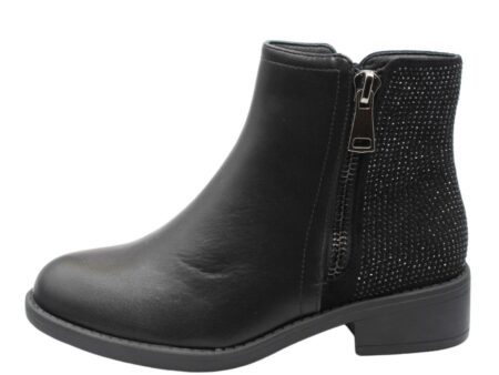 Μποτίνι με στρας στο πλαι