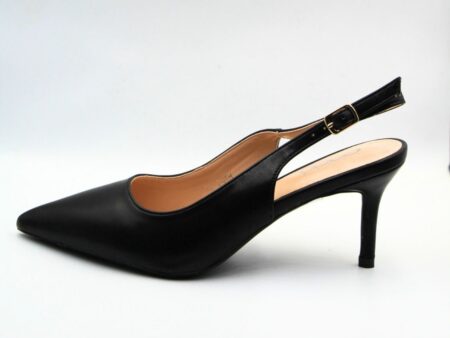 Γυναικείες γόβες μαύρες εξώφτερνες