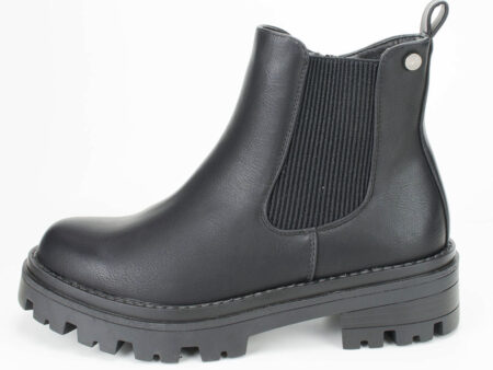 Μαύρα Chunky Chelsea Μποτάκια