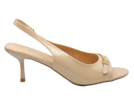 ΓΥΝΑΙΚΕΙΕΣ SLINGBACK ΓΟΒΕΣ ΛΟΥΣΤΡΙΝΙ